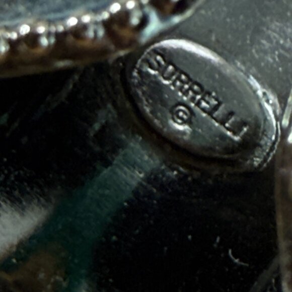 Sorrelli Full Bloom Crystal Flower Ring With Black & Swarovski Crystals Size 6 - Picture 13 of 16